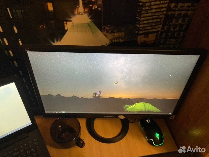 Игровой компьютер с монитором бу