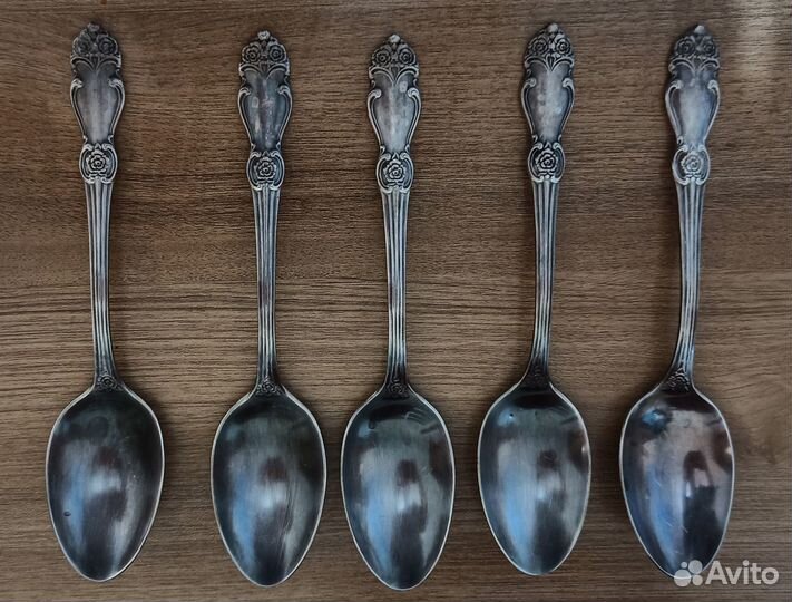 Мельхиоровые ложки и ножи СССР