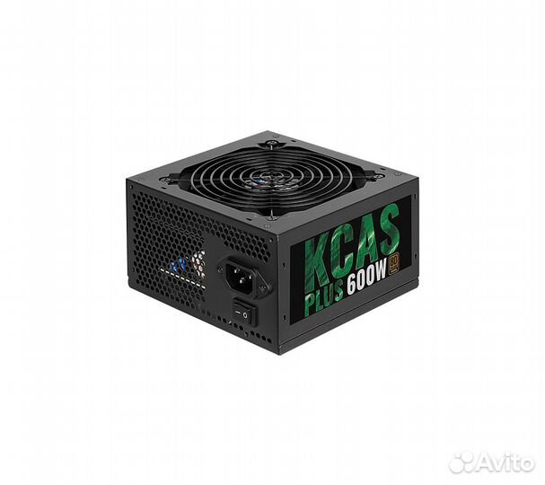 Блок питания Aerocool ATX 600W kcas plus 600 80+ b