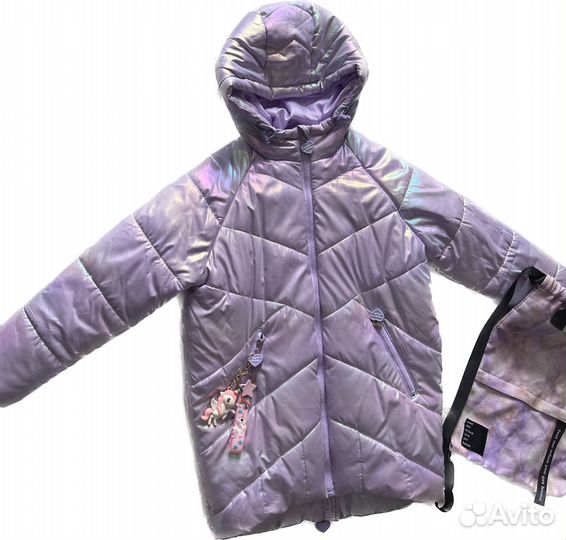 Куртка для девочки размер 134