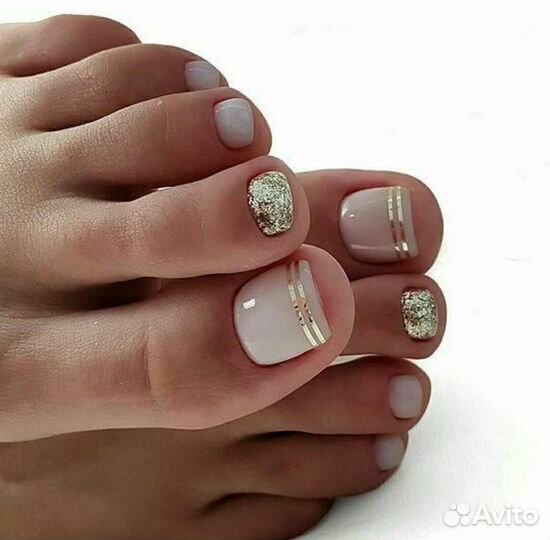 Педикюр SMART с покрытием гель-лаком