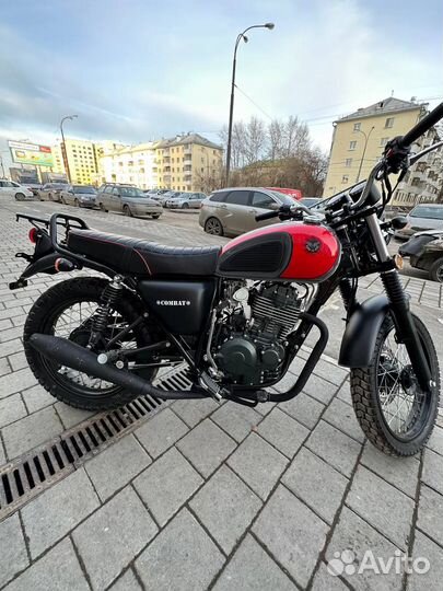 Мотоцикл combat scrambler 400