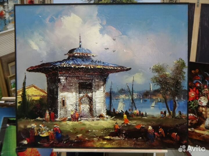 Картина маслом на холсте Восточные мотивы