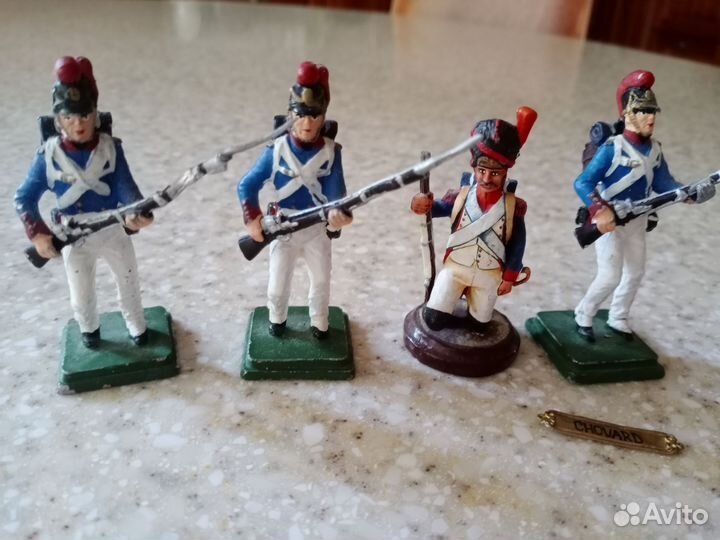 Модель солдатика, оловянные