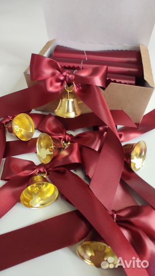 Колокольчик на Последний звонок, выпускной