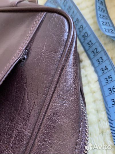 Мужской кожаный портфель