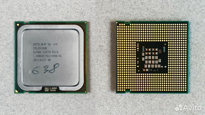 Процессоры Intel на LGA775: 430, E2140, E5700