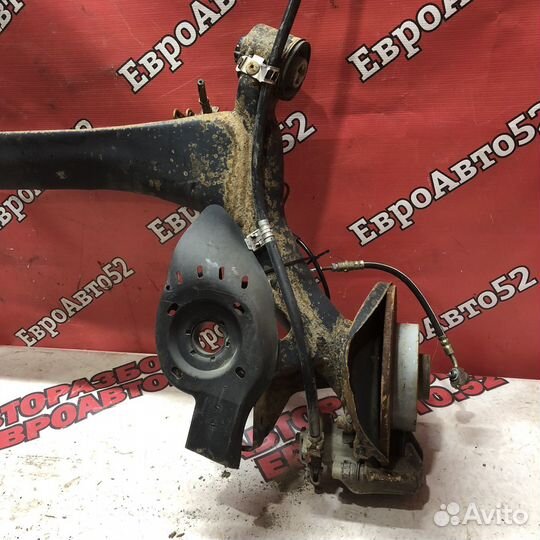 Задняя балка Skoda Fabia