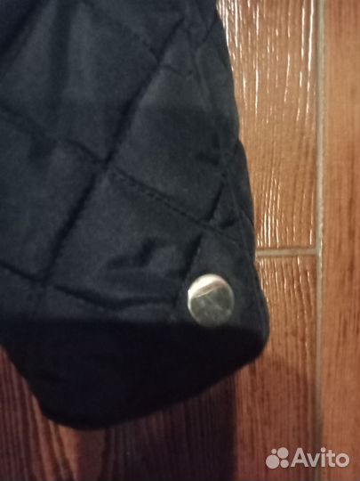 Стёганое весна-осень пальто