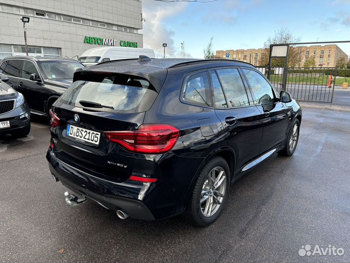 BMW X3 2.0 AT, 2021, 62 000 км