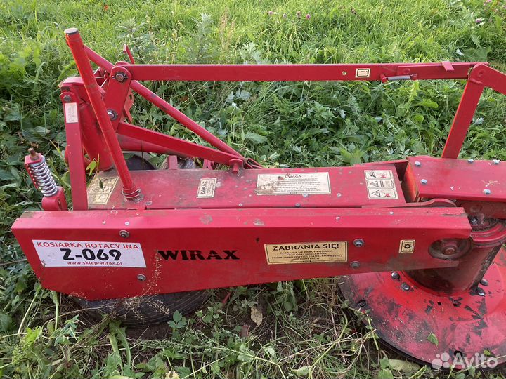 Роторная косилка wirax 1.65