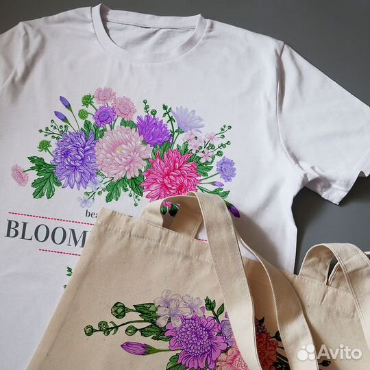 Печать на футболках, толстовках, свитшотах, крое