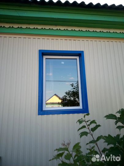 Деревенское окно пвх
