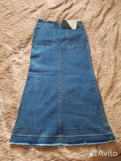 Юбка джинсовая