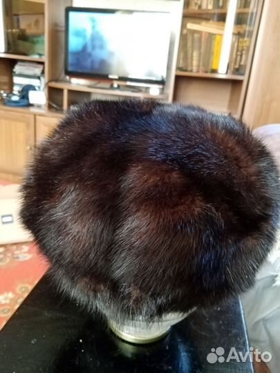 Берет женский норковый