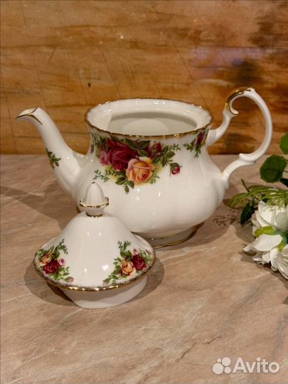 Заварочный чайник очень редкий Old country roses