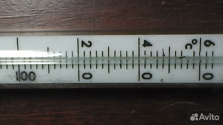 Термометр лабораторный СССР банки лечеб