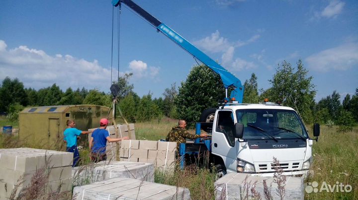 Услуги крана манипулятора