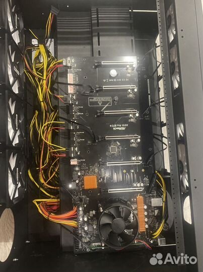 Новая Тушка для майнинг фермы на 12 карт