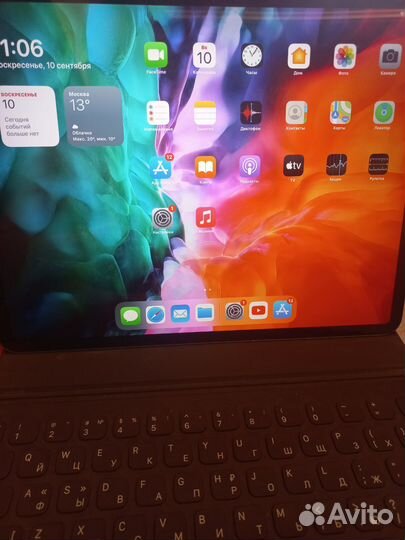 iPad pro 12.9 2020 256+клавиатура чехол