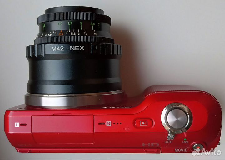 Sony nex-3 + Industar-50-2