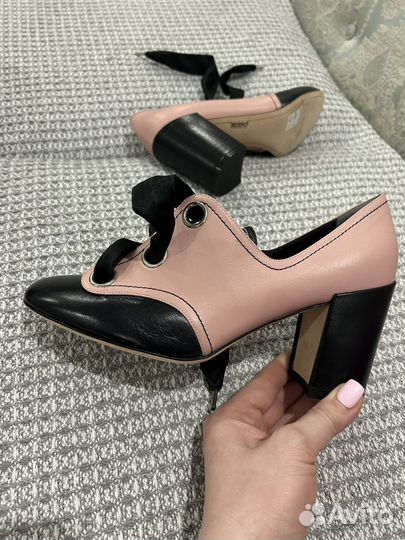 Ботильоны натуральная кожа