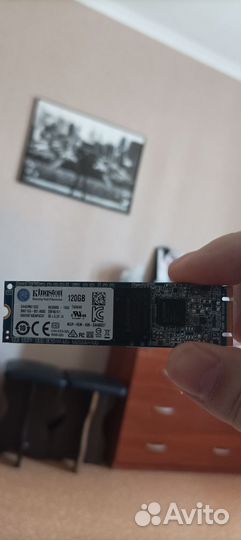 Ssd m2 kingston на 120гб