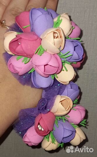 Бантики ручной работы из фоамирана