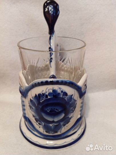 Подстаканник гжель