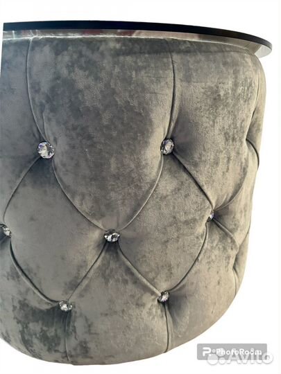 Журнальный столик в каретной стяжке