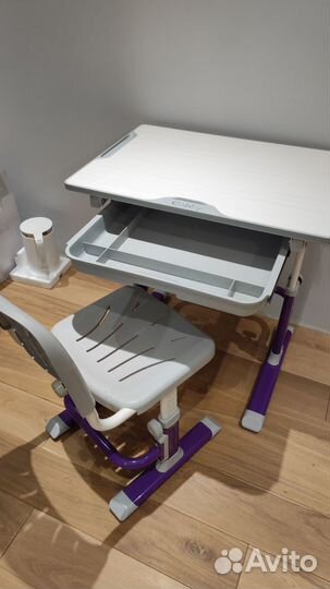 Растущая парта и стул Cubby