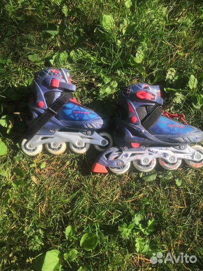 Роликовые коньки детские раздвижные