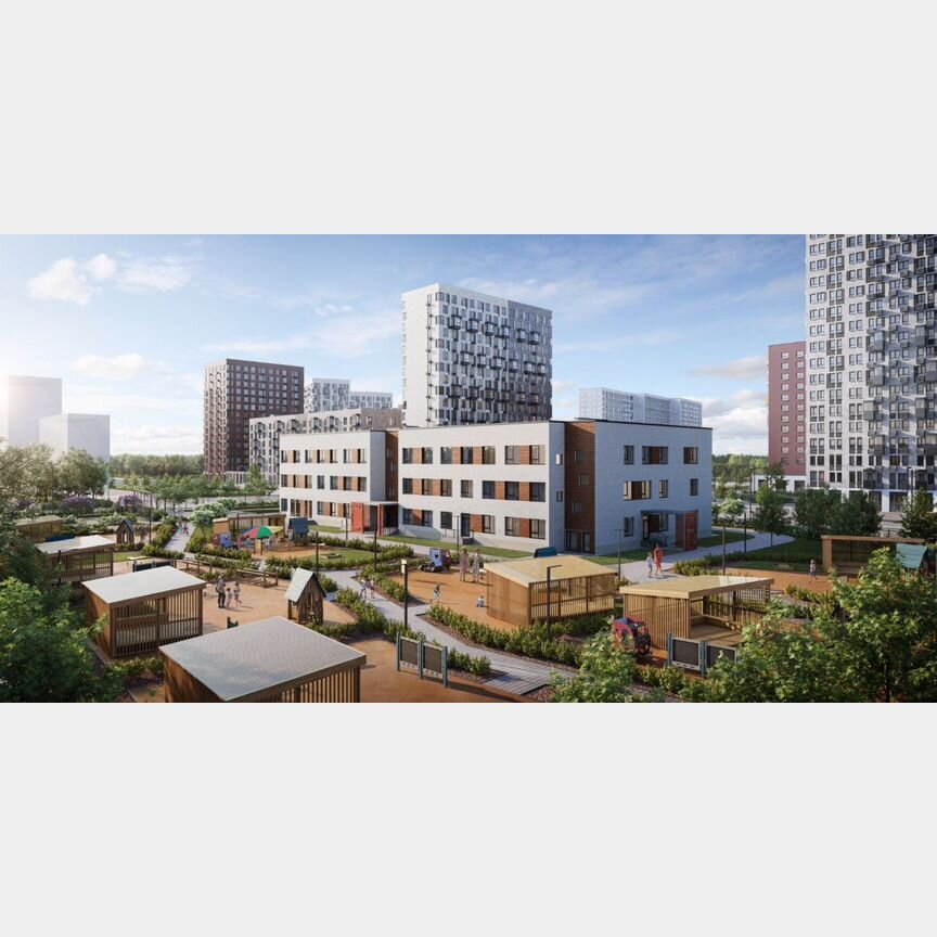 2-к. квартира, 51,9 м², 6/16 эт.