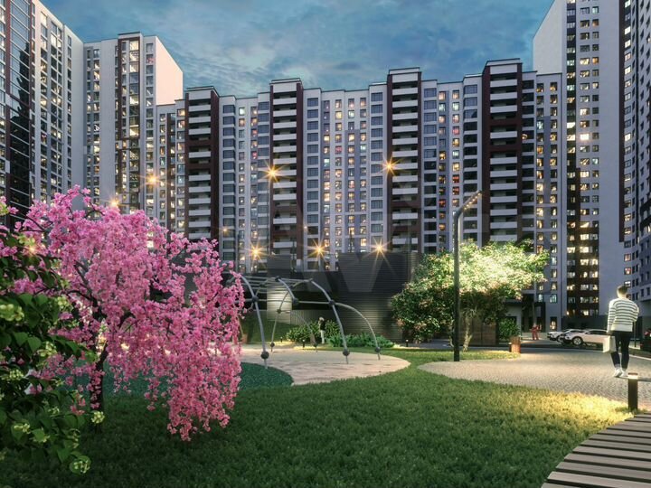 2-к. квартира, 41,3 м², 23/27 эт.