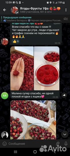 Клубника Малина