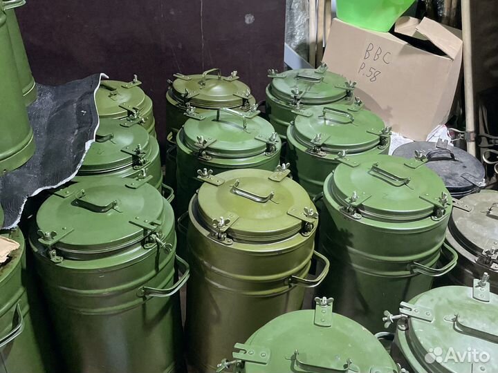 Настоящие армейские термоса 6/12/24/36