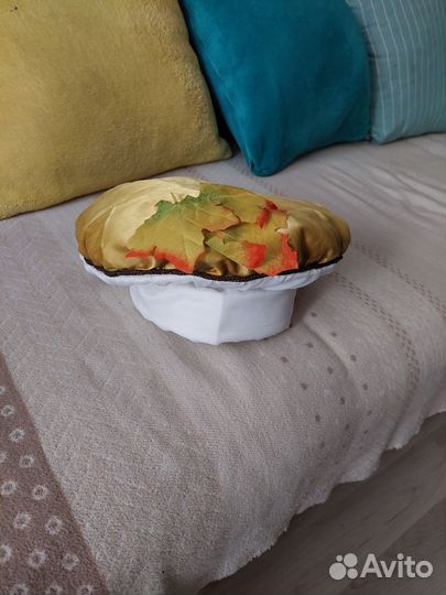 Шапочка грибка на детский утренник