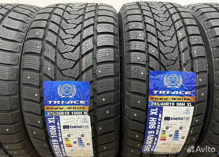 Tri Ace Snow White II 245/40 R19 и 275/35 R19 32J