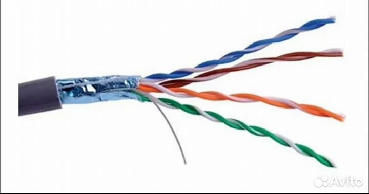 Кабель витая пара FTP 5e для внешней прокладки