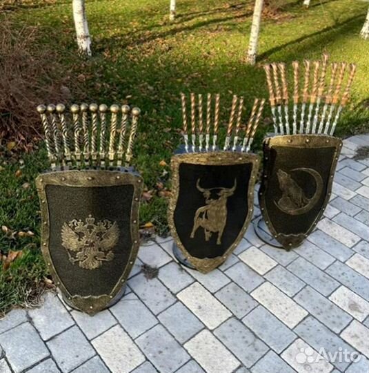 Щит Подставка под шампуры