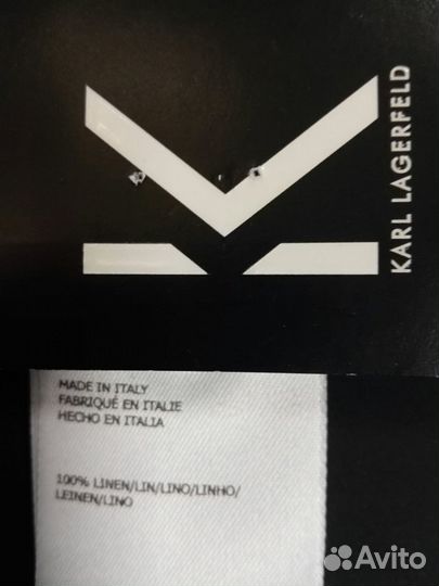 Шарф мужской оригинал karl lagerfeld