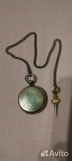 Часы карманные серебро 84 Швейцария