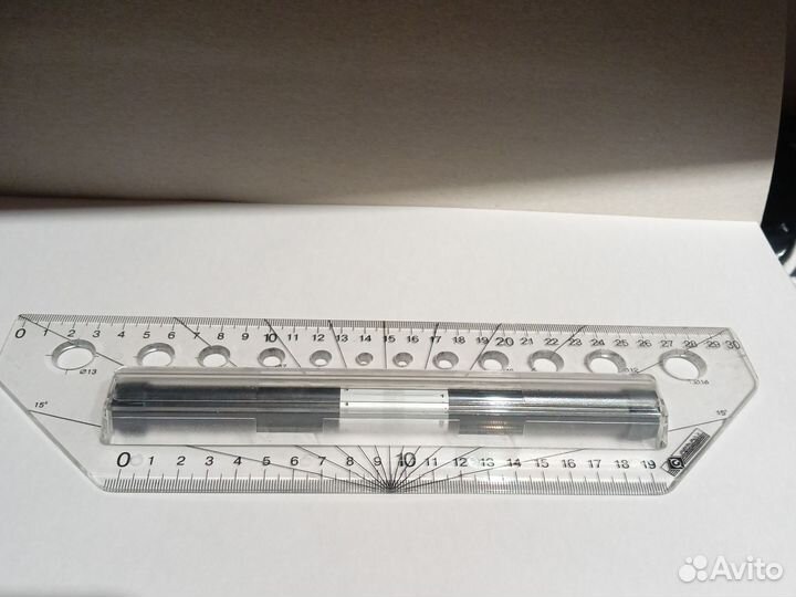 Линейка роллер 30 см