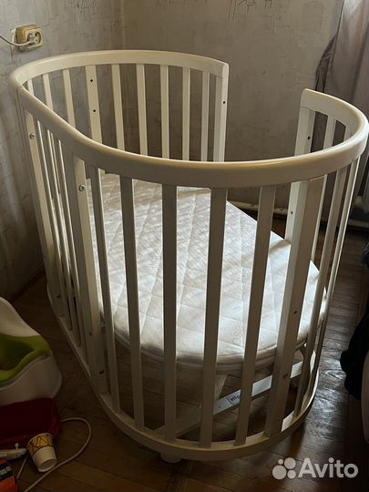 Детская кровать Ellipse с матрасом