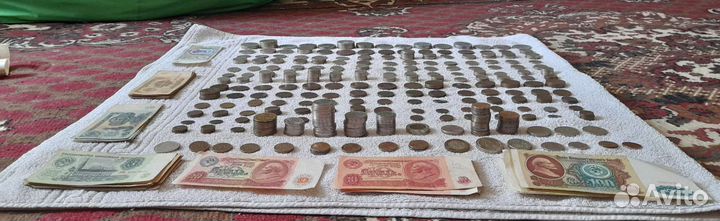 Коллекция монеты и купюр СССР