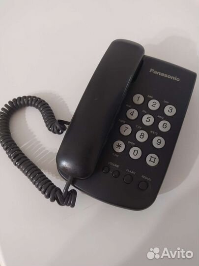 Телефон стационарный проводной Panasonic