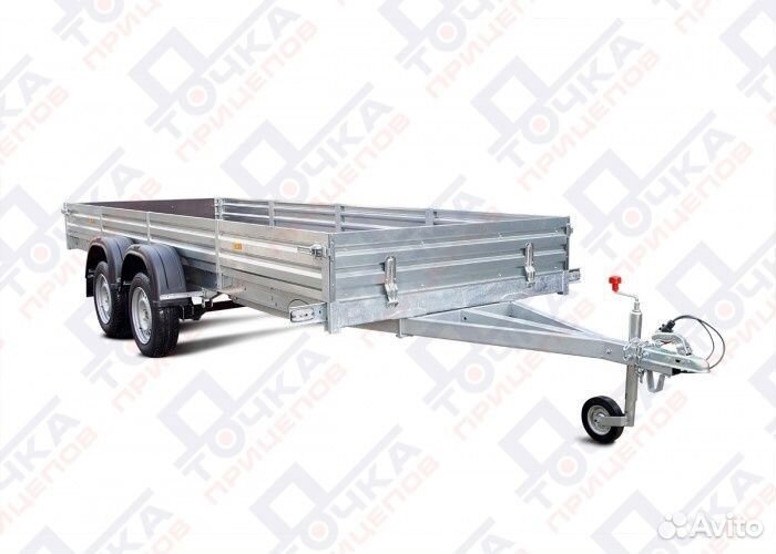 Прицеп легковой двухосный мзса 4587х1511х290