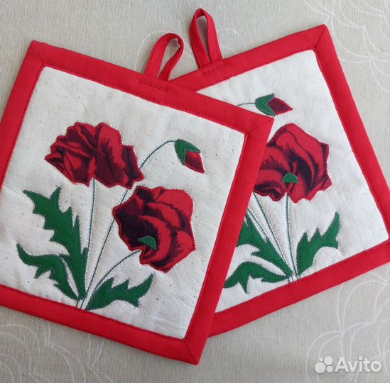 Подставки под горячее. Прихватки