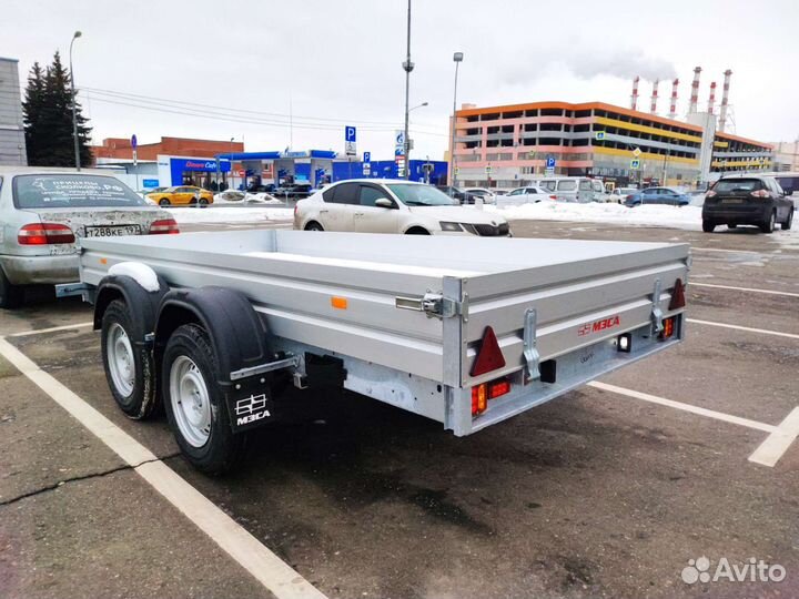 Прицеп мзса В 3515-2.25 алюмин.борт