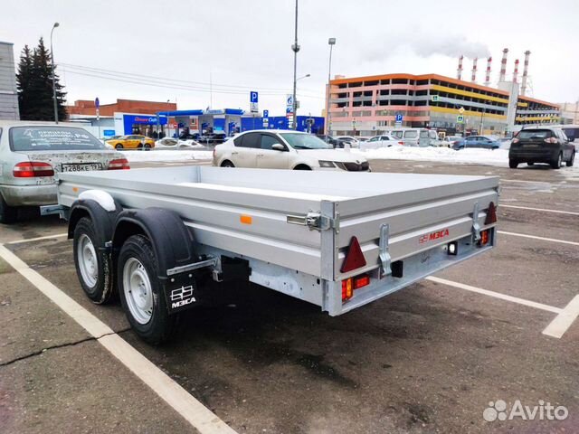 Прицеп мзса В 3515-2.25 алюмин.борт